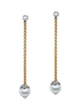 ALOR Classique 18k 8mm Pearl Earrings In Gold